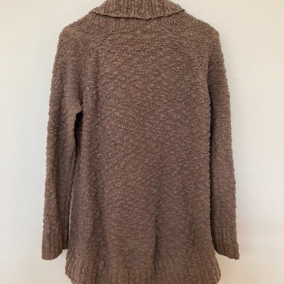 Textured knit cowl tunic sweater by Moth (Anthropologie) size M - Picture 3 of 3